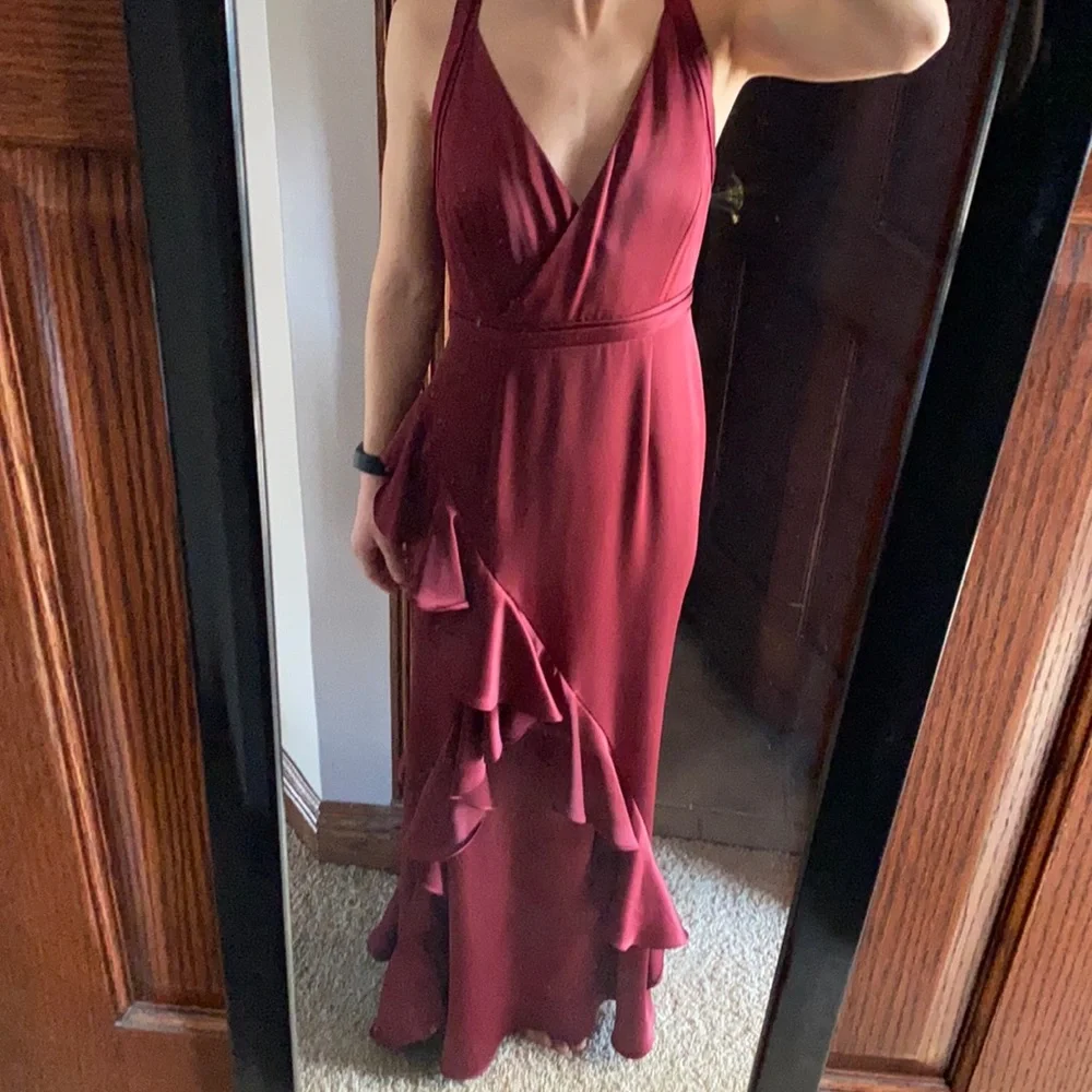 NWT Aidan Mattox gown - Picture 3 of 10